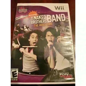 The Naked Brothers Band - Video Game - Nintendo Wii, 2008 - Brand New Sealed